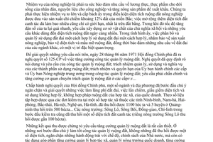 Chỉ thị 231-TTg tăng cường quản lý ruộng đất