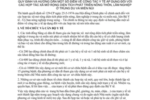 Thông tư 31-TT hướng dẫn công tác y tế hợp tác xã mở rộng diện tích phát triển nông thôn, lâm nghiệp trung du miền núi