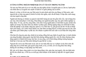 Thông tư 19-NT hướng dẫn xử lý thiệt hại tài sản Nhà nước ngành nội thương