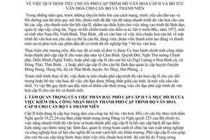 Thông Tư 08-TT tiêu chuẩn phổ cập trình độ văn hoá cấp II bổ túc văn hoá cán bộ thanh niên