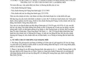 Thông tư 32-BYT/TT tiêu chuẩn thương tật mất sức lao động