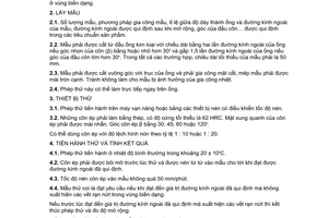 Tiêu chuẩn Việt Nam TCVN 1828:1976 về Ống kim loại - Phương pháp thử mở rộng miệng ống do Ủy ban Khoa học và Kỹ thuật Nhà nước ban hành