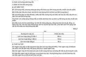 Tiêu chuẩn Việt Nam TCVN 1827:1976 về Dây kim loại - Phương pháp thử xoắn do Ủy ban Khoa học và Kỹ thuật Nhà nước ban hành