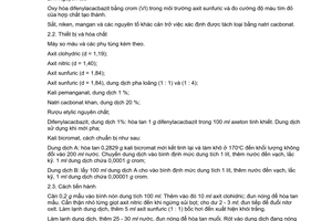 Tiêu chuẩn Việt Nam TCVN 1812:1976 về Gang thép - Phương pháp phân tích hóa học - Xác định hàm lượng crom do Ủy ban Khoa học và Kỹ thuật Nhà nước ban hành
