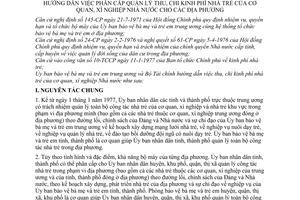 Thông tư liên bộ 01-TT/LB hướng dẫn phân cấp quản lý thu, chi kinh phí nhà trẻ cơ quan, xí nghiệp Nhà nước cho địa phương