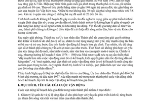 Chỉ thị 18/CT-UB đẩy mạnh cuộc vận động kế hoạch hóa gia đình