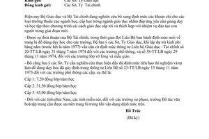 Công văn 1023/VP hướng dẫn dự trù kinh phí thiết bị