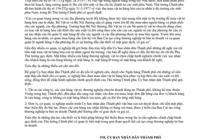 Công văn 1487/UB mua vật tư hàng hóa tư nhân ở thị trường các tỉnh phía Nam