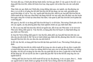 Chỉ thị 344-TTg quản lý thu hồi sử dụng phế liệu kim loại