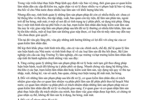 Chỉ thị 44-LN/KL giao nộp phân phối lâm sản phạm pháp sau khi xử lý