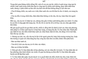 Chỉ thị 64/CT-UB xác nhận lý lịch điều chỉnh khai sanh con liệt sĩ, cán bộ cách mạng, lập vùng bị tạm chiếm thời kỳ chống Mỹ