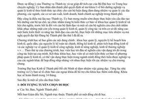 Chỉ thị 75/CT-UB tuyển chọn cán bộ đi học khóa 1 nghiệp vụ quản lý kinh tế hình thức tại chức