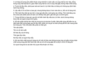 Tiêu chuẩn Việt Nam TCVN 2109:1977 về Sản phẩm may mặc - Phương pháp lấy mẫu do Ủy ban Khoa học và Kỹ thuật Nhà nước ban hành