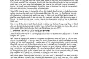 Chỉ thị 01/CT-UB công tác thu thuế thành phố Hồ Chí Minh năm 1978