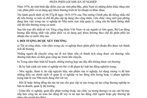Thông tư 01-LĐ/TT hướng dẫn phân phối sử dụng quỹ khen thưởng chế độ phân phối lợi nhuận xí nghiệp