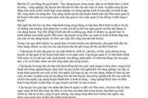 Nghị quyết 33-CP bổ sung nhiệm vụ, quyền hạn và trách nhiệm của chính quyền Nhà nước cấp huyện trong lĩnh vực quản lý kinh tế