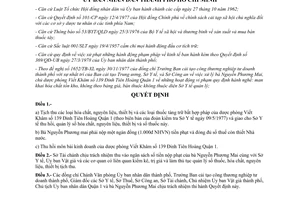 Quyết định 521/QĐ-UB năm 1978 xử lý dược phòng Viết Khâm 139 Đinh Tiên Hoàng