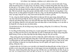 Chỉ thị 243-TTg công tác phòng, chống lụt, bão năm 1978