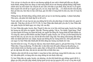 Thông tri 17/TT-UB kiểm kê, quản lý chặt chẽ nhà cửa, tài sản của tư sản thương nghiệp trốn chuyển đi sản xuất