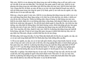 Chỉ thị 32/CT-UB  những biện pháp cần thực hiện tăng cường công tác quản lý máy móc, thiết bị các phương tiện dùng trong sản xuất