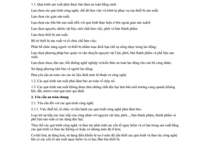 Tiêu chuẩn Việt Nam TCVN 2289:1978 về quá trình sản xuất - yêu cầu chung về an toàn do Chủ nhiệm Ủy ban Khoa học và Kỹ thuật ban hành