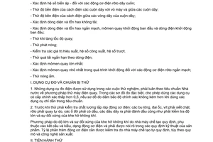 Tiêu chuẩn Việt Nam TCVN 2280:1978 về động cơ điện không đồng bộ ba pha công suất từ 100W trở lên - Phương pháp thử do Ủy ban Khoa học và Kỹ thuật Nhà nước ban hành