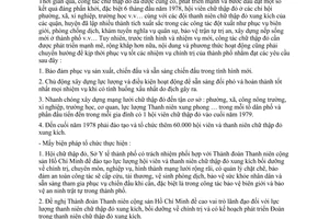 Chỉ thị 45/CT-UB tổ chức mạng lưới chữ thập đỏ tình hình mới