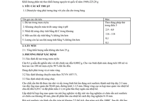 Tiêu chuẩn Việt Nam TCVN 2302:1978 về chất chỉ thị - dimétyla vàng do Chủ nhiệm Ủy ban Khoa học và Kỹ thuật ban hành
