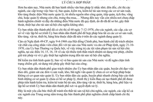 Chỉ thị 69/CT-UB năm 1978 kiểm tra cơ sở sản xuất kho, bãi vật tư thiết bị hàng hóa