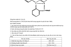 Tiêu chuẩn Việt Nam TCVN 2612:1978 về Chất chỉ thị - Fenolftalein do Ủy ban Khoa học và Kỹ thuật Nhà nước ban hành
