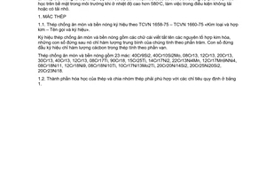 Tiêu chuẩn Việt Nam TCVN 2735:1978 về Thép chống ăn mòn và bền nóng - Mác, yêu cầu kỹ thuật do Ủy ban Khoa học và Kỹ thuật Nhà nước ban hành