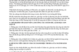 Thông tư liên bộ 2-TT/LB bổ sung công tác chăm sóc giáo dục con liệt sĩ