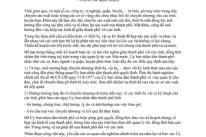 Công văn 940/UB nhượng máy cho các tỉnh