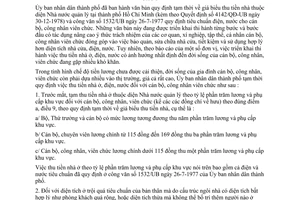 Thông tư  05/TT-UB tạm thu tiền nhà, điện, nước cán bộ công nhân viên, viên chức