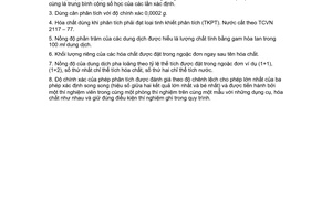 Tiêu chuẩn Việt Nam TCVN 2823:1979 về Quặng bauxit - Phương pháp phân tích hóa học - Quy định chung do Ủy ban Khoa học và Kỹ thuật Nhà nước ban hành