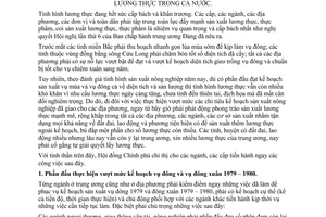 Chỉ thị 372-CP biện pháp cấp bách đẩy mạnh sản xuất tiết kiệm lương thực cả nước