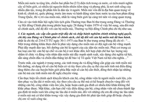 Chỉ thị 429-CP thực hiện chính sách cán bộ miền núi, hải đảo