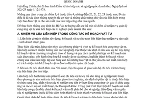 Thông tư 2893-VT/QL quản lý cung ứng vật tư liên hiệp xí nghiệp quốc doanh