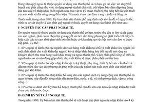 Chỉ thị 126/CT-UB  nguyên tắc trình tự phương pháp lập xét duyệt kế hoạch cấp phát ngoại tệ quyền sủ dụng