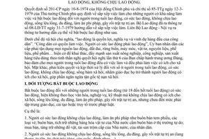 Thông tư liên bộ 02-TT/LB hướng dẫn biện pháp xử lý người trong tuổi lao động, có sức lao động, không chịu lao động