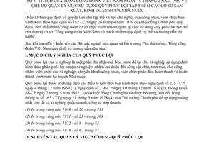 Thông tư 05-TT/TCĐ chế độ quản lý sử dụng quỹ phúc lợi tập thể cơ sở sản xuất kinh doanh Nhà nước