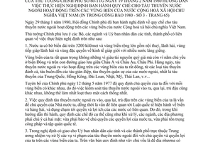 Thông tư 60-TTg Quy chế tầu thuyền nước ngoài hoạt động vùng biển nước Cộng hoà xã hội chủ nghĩa Việt Nam