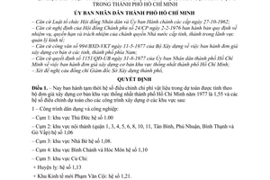 Quyết định 32/QĐ-UB  tạm thời hiệu số điều chỉnh dự toán do thay đổi giá vật liệu đến hiện trường xây lắp