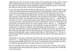 Chỉ thị 15/CT-UB tăng cường công tác phòng bệnh, phòng chống dịch giữ gìn vệ sinh thành phố Hồ Chí Minh