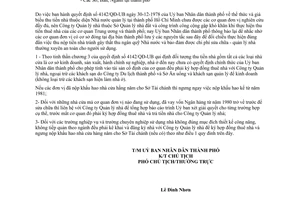 Công văn 442/UB hướng dẫn thực hiện QĐ 4142/QĐ-UB thể thức và giá biểu thu tiền nhà thuộc diện nhà nước