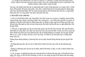 Thông tư 5-TC/HCVX thi hành chế độ thanh toán tiền tàu xe nghỉ phép hàng năm công nhân viên chức Nhà nước