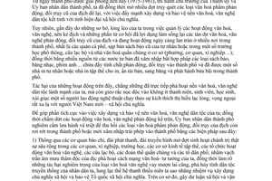 Chỉ thị số 22/CT-UB cấm lưu hành thu hồi văn hoá phẩm phản động đồi trụy