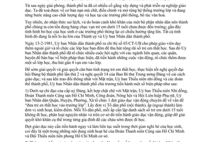 Chỉ thị 28/CT-UB giải quyết căn bản tình trạng trẻ em thất học