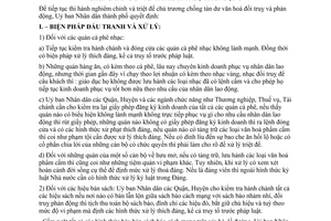 Thông tư 16/TT-UB tiếp tục đẩy mạnh vận động quần chúng đấu tranh chống tàn dư văn hoá đồi trụy phản động