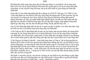 Chỉ thị 32/CT-UB tổ chức kiểm tra, bảo vệ tài sản công cộng thành phố Hồ Chí Minh